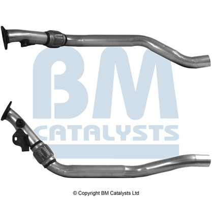 Racord evacuare BM CATALYSTS Teava esapament AUDI A4 B7 1.9D 11.04-06.08 Sistem evacuare gazelor