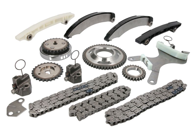 Chit Lanț Distribuție DNJ Timing Set Chain Elemente Pulleys Dodge Ram 1500 Jeep Cherokee Liberty 3.7 06.01