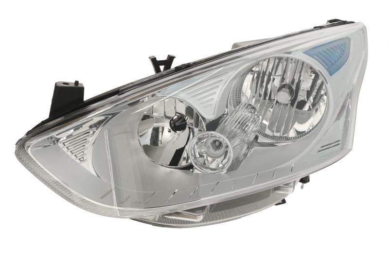 Far DEPO Lampa Frontala Stanga H15/H7/PY21W/W5W Electric Motor Fara Bec Alb Transparent Ford B-MAX