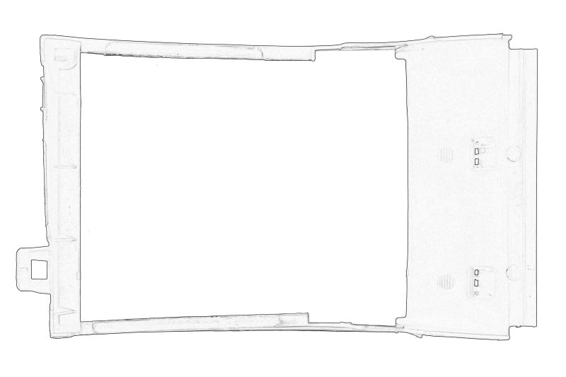 Deflector aer radiator ulei Air Flow Control Module DACIA LOGAN II SANDERO II 10.12- OE RENAULT