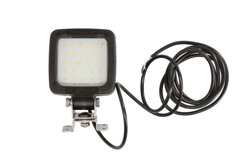 Lampa de lucru LED 12/24V 18W 2000lm 24 LED lungime 101mm inaltime 101mm adancime 77,5mm WAS lumina dispersata