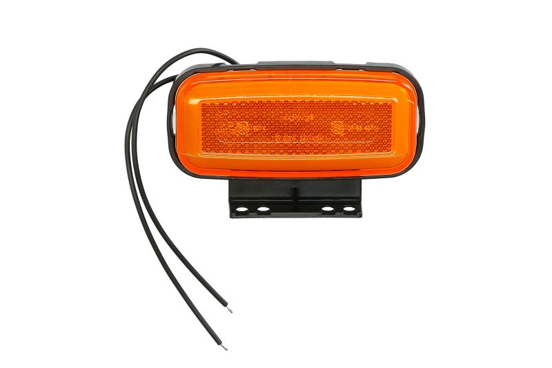 Lumina de clarificare LED portocaliu WAS L/R atârnare 12/24V înălțime 56mm lățime 117mm adâncime 20mm lungime cablu 220mm cu umeraș