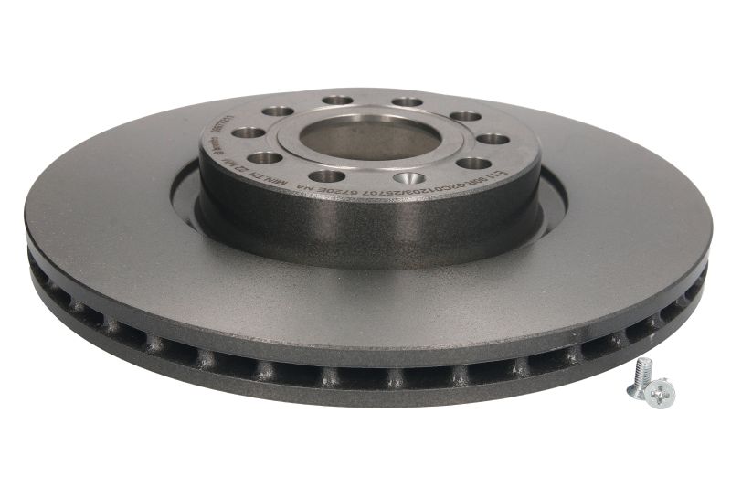 Disc Frana Fata Dreapta/Stanga BREMBO 312mm Ventilat Intern Cu Suruburi Audi A1 A3 Q2 Q3 TT Seat Alhambra Altea Ateca Leon