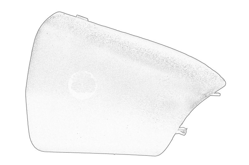 Capac suport oglinda exterioara stanga Ford Kuga I 02.08-11.12 OE Ford Caroserie Oglinzi