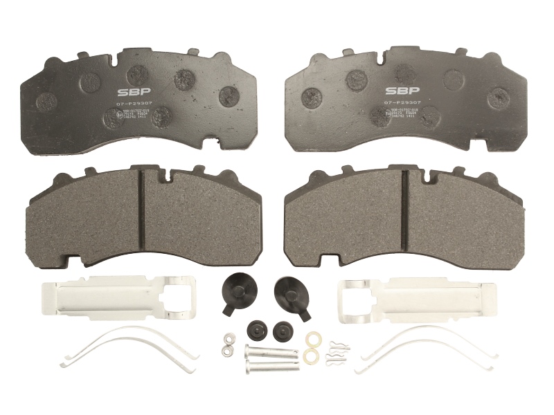 Set placute frana disc spate KNORR SBP Sistem de franare Frâne cu discuri Placute de frana