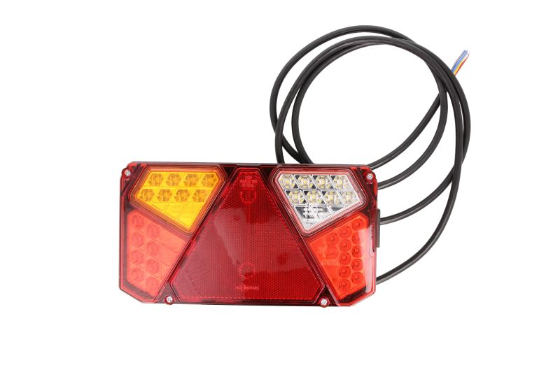 Stopuri spate WAS Lampa LED 12/24V indicator ceata marsarier frana parcare reflector triunghiular cablu 0,2m