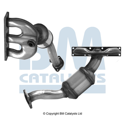 Convertor catalitic EURO 3 BMW 5 E39 E60 E61 7 E65 E66 E67 X5 E53 2.2/2.5/3.0 04.00-12.10 Runda Benzina BM CATALYSTS