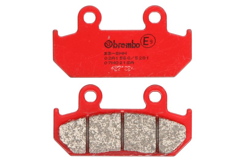 Set placute frana disc BREMBO fata Honda sinterizat Road lungime 81.1 mm inaltime 42.1 mm grosime 8.9 mm