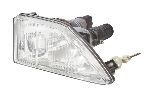 Far HELLA Dreapta Mercedes-Benz Citaro 1/98- Tensiune 24V Lampa T4W H1/H1 Halogen Argintiu ECE