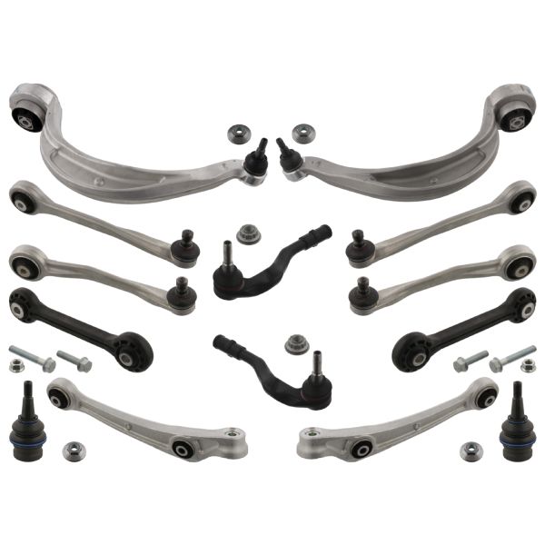 Set reparatie bara stabilizatoare FEBI suspensie spirala fata AUDI A4 ALLROAD B8 A4 B8 A5 A6 C7 1.8-3.2 01.08-09.18