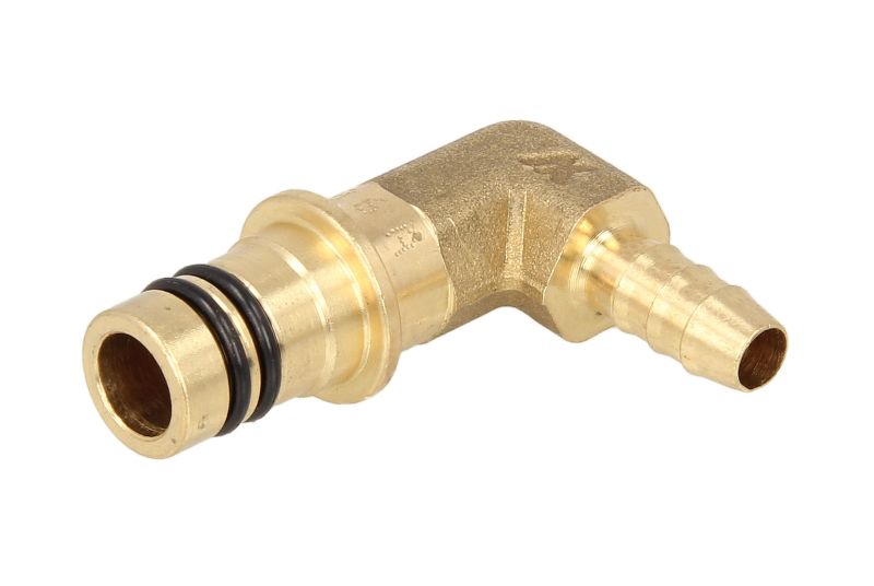 Cap de cuplare pneumatic metal montare TEKALAN 90° brida U filet 1/2 inch fir 8x1 mm PNEUMATICS