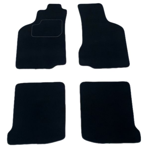 Covoras podea textil MAMMOOTH velours 4 buc fata/spate negru VW POLO III 10.94-10.99 Sedan