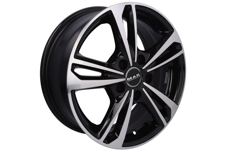 Janta aliaj PKW MAK 6,5x16 5x114,3 76 ET40 Rim aluminium Emblema Black mirror