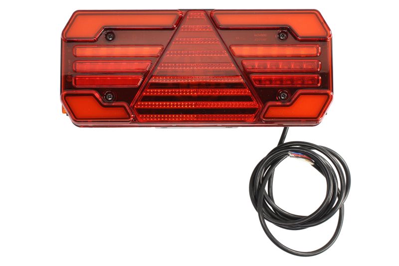 Stopuri spate LED 12/24V indicator stop parcare reflector triunghiular garda laterala indicator dinamic cablu 2m WAS