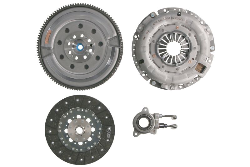 Set ambreiaj VALEO kit cu volanta masa dubla rulment hidraulic pentru HYUNDAI I40 I CW 1.7D 07.11- EURO 6