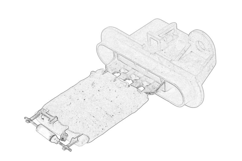 Rezistor ventilator habitaclu OE DB TRUCK MERCEDES ATEGO Index 001 821 76 60 Greutate 0,06 kg