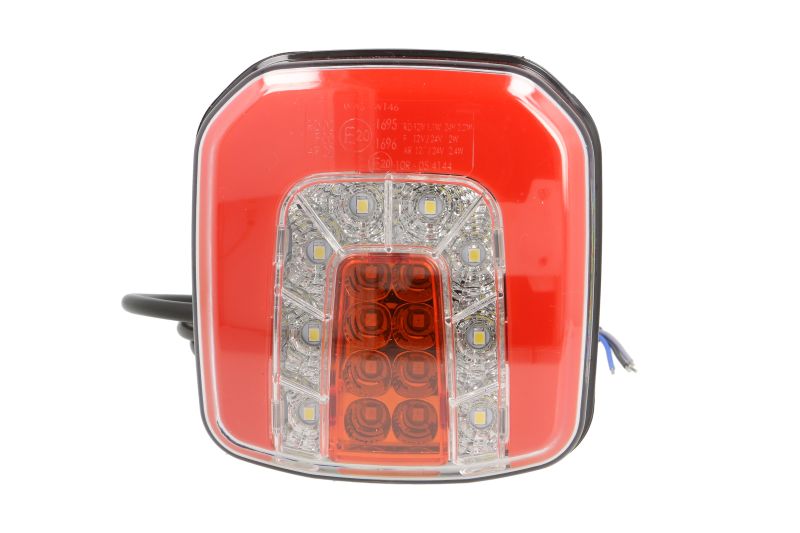 Stopuri spate LED 12/24V L/R cu lumini ceata mers inapoi parcare fara reflector marca WAS