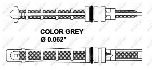 Supapa Expansiune Climă NRF Audi Fiat Ford Hyundai Lancia Opel Volvo 80 III/IV 86-94 90 II 87-91 100 III/IV 82-94