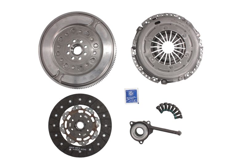 Set ambreiaj SACHS cu rulment volant masa dubla 240mm 26 dinti VW MULTIVAN V TRANSPORTER V 2.5D 04.03-11.09