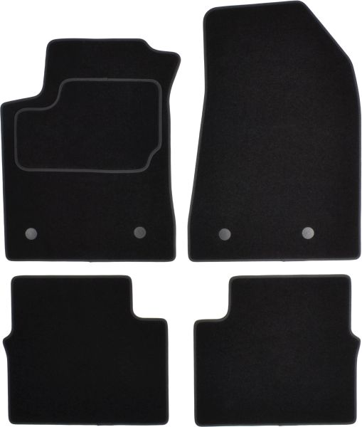 Covoras podea textil MAMMOOTH velours negru 4 buc fata spate ALFA ROMEO GIULIETTA 04.10-12.20 Hatchback