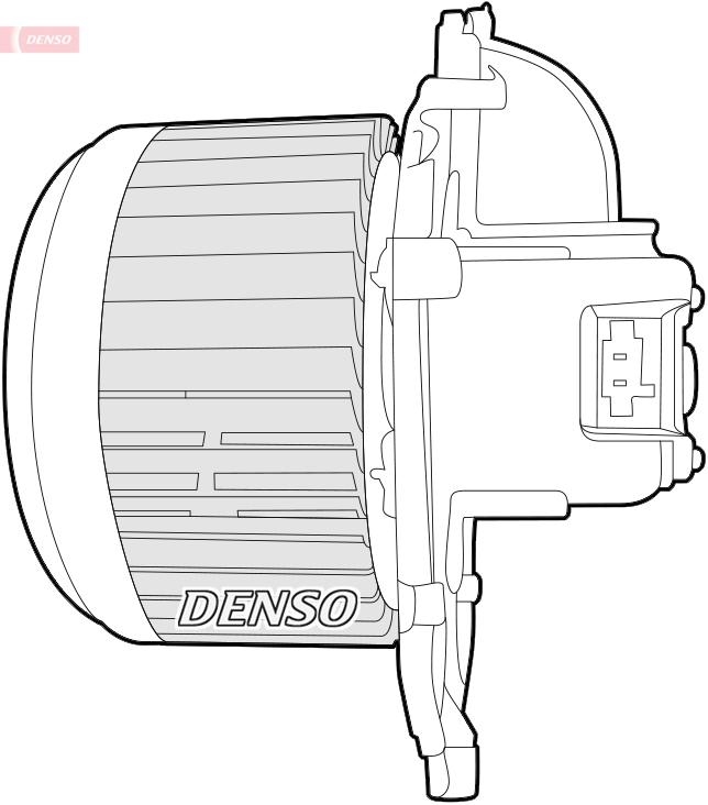 Ventilator habitaclu DENSO Citroen Berlingo C4 Picasso Peugeot Partner 1.2-Electric fără rezistență 12V 2 conexiuni 1517g