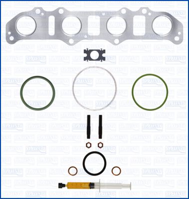 Set montaj turbocompresor AJUSA cu garnituri VOLVO S60 II S80 II V60 I V70 III XC60 I XC70 II 2.0D 09.13-12.16