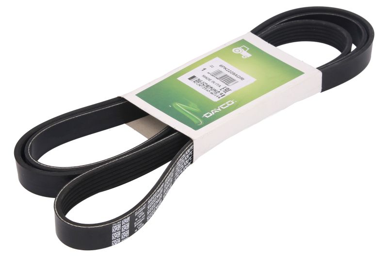 Curea transmisie caneluri DAYCO Multi-V-belt 6PK2225 6 nervuri lungime 2225 mm 0,40 kg