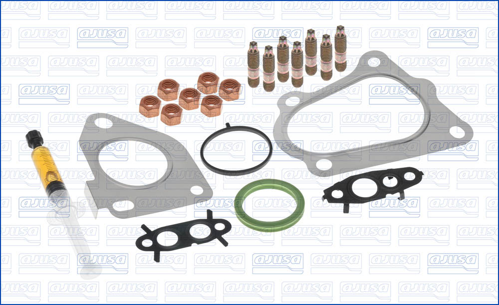 Set montaj turbocompresor AJUSA cu garnituri OPEL MOVANO B 2.3D 05.10 autoblocare