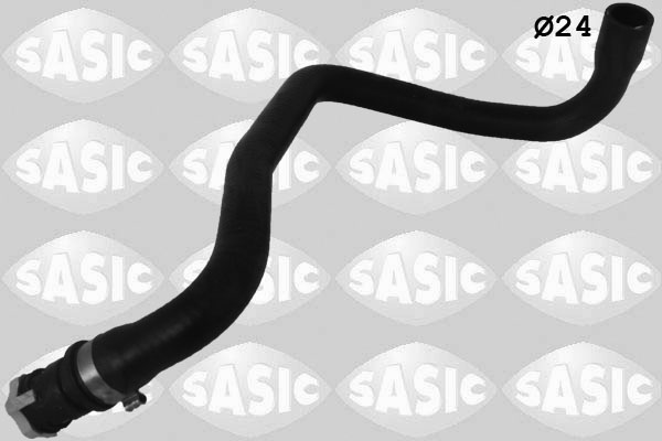 Furtun radiator SASIC 24mm centru dreapta FORD C-MAX FOCUS C-MAX FOCUS II 1.4/1.6/1.6LPG 10.03-09.12