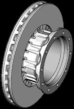 Disc frana fata/spate Dreapta/Stanga 430mmx45mm KNORR SCANIA 4 11.95-04.08