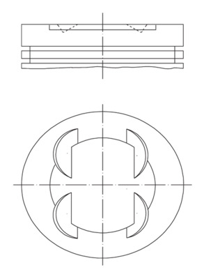 Piston MAHLE 86,5 Hyundai IX35 Sonata V VI Kia Cerato II III Magentis II Optima Sportage III 2.0 01.08-12.16