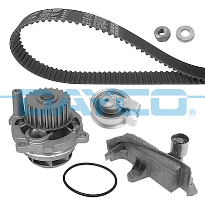 Set sincronizare curea scripete pompa apa DAYCO Audi A4 B6 B7 VW Passat B5.5 2.0 11.00-06.08 23mm 150 dinti