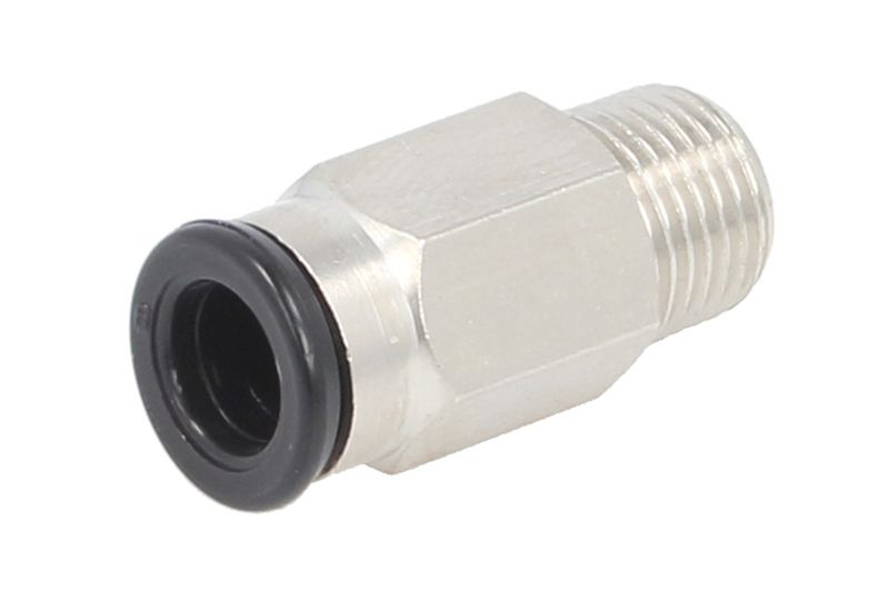 Cap de cuplare pneumatic montare TEKALAN drept 1/8` metal 1buc PNEUMATICS filet exterior 6x1 mm 1/8 inch