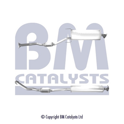 Convertor catalitic oval EURO 4 Diesel TOYOTA RAV 4 III 2.2D 11.05-12.12 BM CATALYSTS