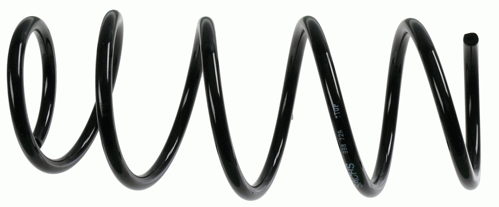 Arc elicoidal SACHS Fata Dreapta/Stanga OPEL CORSA D 1.0-1.4LPG 07.06-08.14 Diametru 136mm Lungime 345mm Grosime 11.25mm