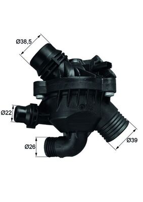 Termostat sistem racire 97°C in carcasa BMW X5 E70 X6 E71 E72 3.0 Lungime ambalaj 16.2cm Latime 12.2cm Inaltime 19.2cm MAHLE