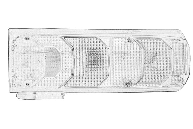 Lampa spate dreapta LED MERCEDES Stopuri spate OE DB TRUCK Iluminare Caroserie 003 544 66 03