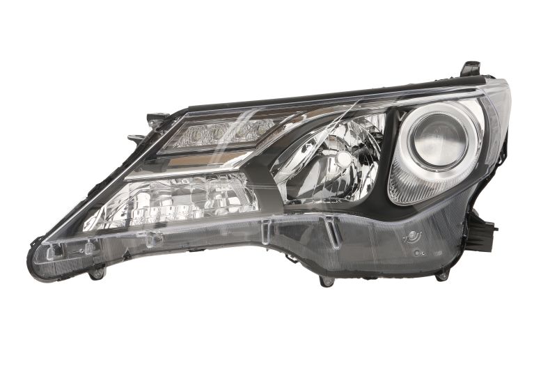 Far Stanga DEPO Lampa Frontala D4S/HB3/LED/WY21W Fara Motoras TOYOTA RAV 4 IV Caroserie Iluminare Montare Fata