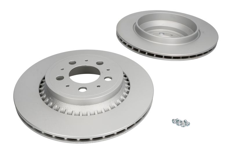 Set discuri frana ventilate 2 buc spate dreapta/stanga 308 mm 5 gauri Volvo XC90 I 2.4D-4.4 06.02-12.14 FERODO