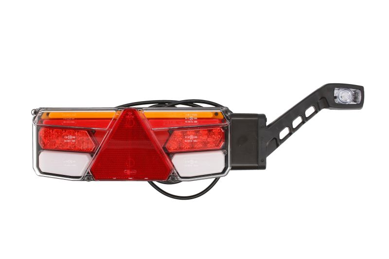 Stop spate LED Dreapta 12/24V Indicator Dinamic Anticeață Mers Înapoi Frână Parcare Reflector Triunghiular Braț Extensie WAS