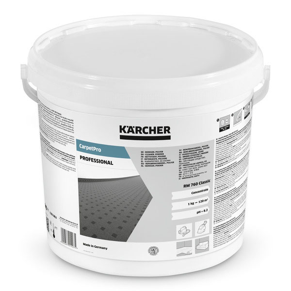 Agenti de curatare KARCHER CARPETPRO RM 760 CLASSIC covoare tapiterie praf 10kg