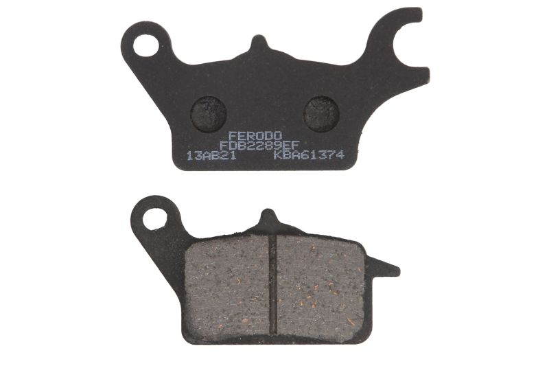 Set Placute Frana Disc FERODO Fata Eco Frectie 85,1x44,9x7,3mm Motociclete Mici/Scootere