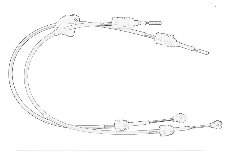 Comutator de mers intern Cabluri Timonerie Schimbator Viteze MERCEDES SPRINTER 2-T 901 902 3-T 903 4-T 904 2.1D-2.9D 02.95-05.06