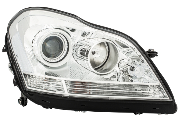 Far Dreapta HELLA Lampa Frontala Bi-Ksenon Halogen Mercedes GL X164 07.09 Cu Motor D2S H1 PY21W W5W WY5W