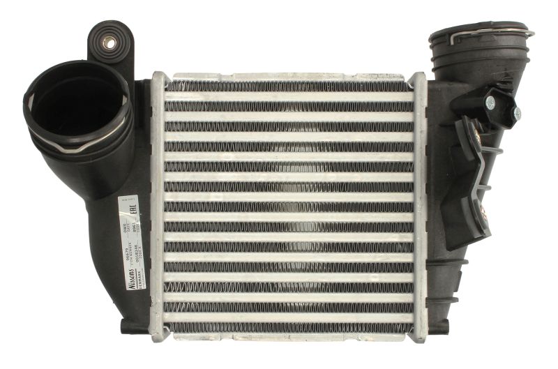 Intercooler NISSENS aer rece Bora Golf IV 1.9 TDI 74kW AUDI aluminiu/plastic 183mm x 187mm x 64mm racit cu aer