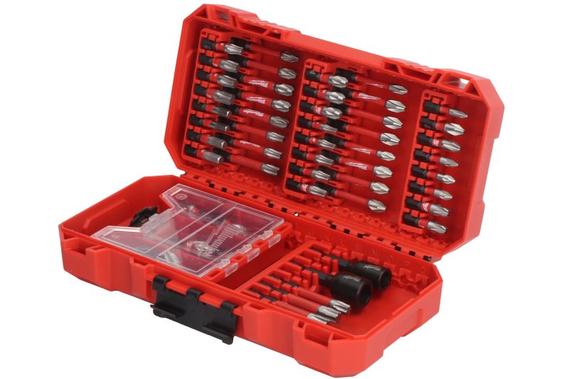 Set scule MILWAUKEE 70pcs insert bits hexagonal 1/4` Pozidriv PZ1 PZ2 PZ3 Philips PH1 PH2 TORX T10 T15 T20 T25 T30 T40