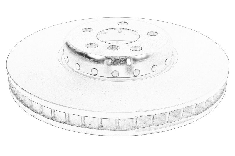 Disc Frana Ventilat Fata Dreapta 348mm Grosime 36mm BMW 3 G20 G21 G80 G81 G28 4 G22 G82 G23 G83 5 G30 F90 G31 6 G32 7 G11 G12 8 G14 F91