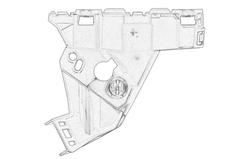 Suport bara protectie fata dreapta OPEL ASTRA J GTC 1.4-2.0D 10.11- OE OPEL