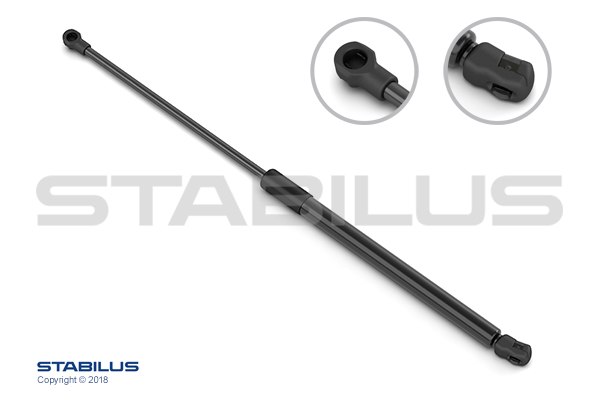 Amortizor portbagaj STABILUS Dreapta/Stanga lungime maxima 527,5mm cursa 195mm compatibil VW GOLF VI COMBI 07.09-07.13