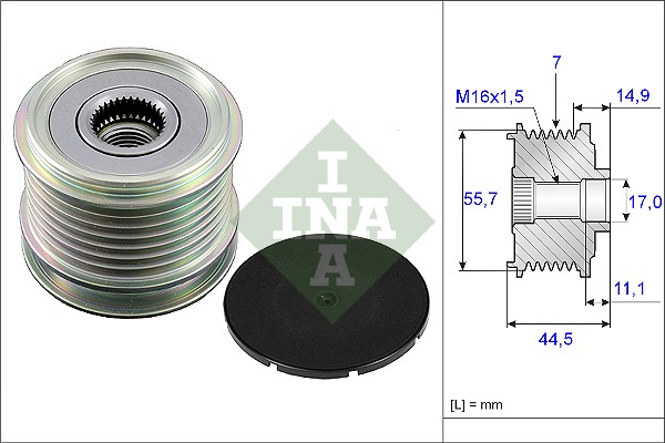 Fulie Alternator INA Mercedes C CL203 S203 W203 CLC CL203 CLK A209 C209 E S211 W211 SLK R171 Sprinter 3 1.6-1.8LPG